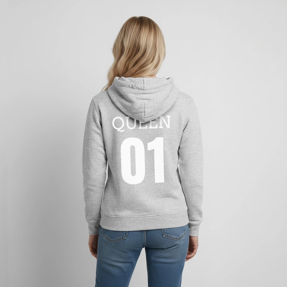 Dreamteam  Hoodie Woman - light heather grey