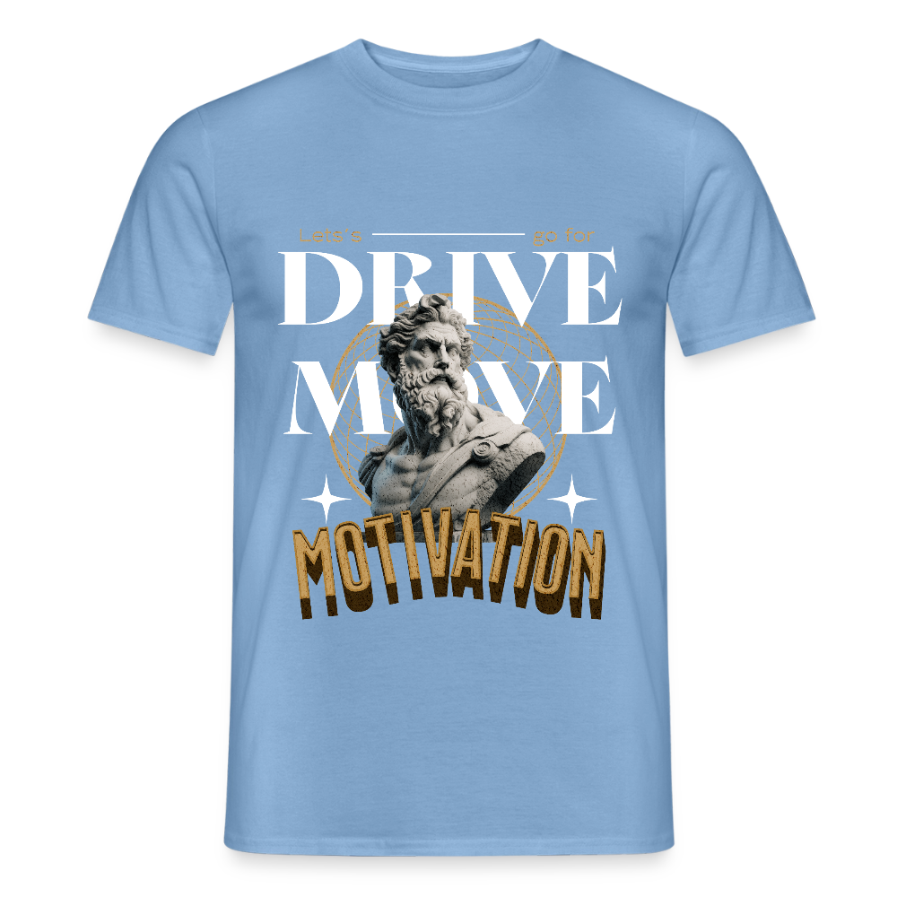 Motivation T-Shirt - carolina blue