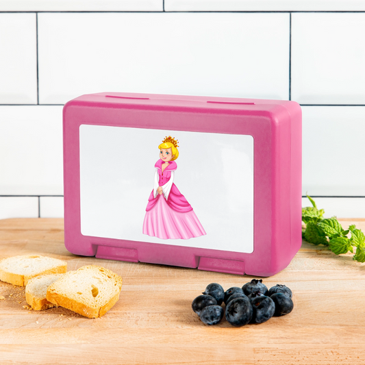 Prinzessin Brotdose - pink