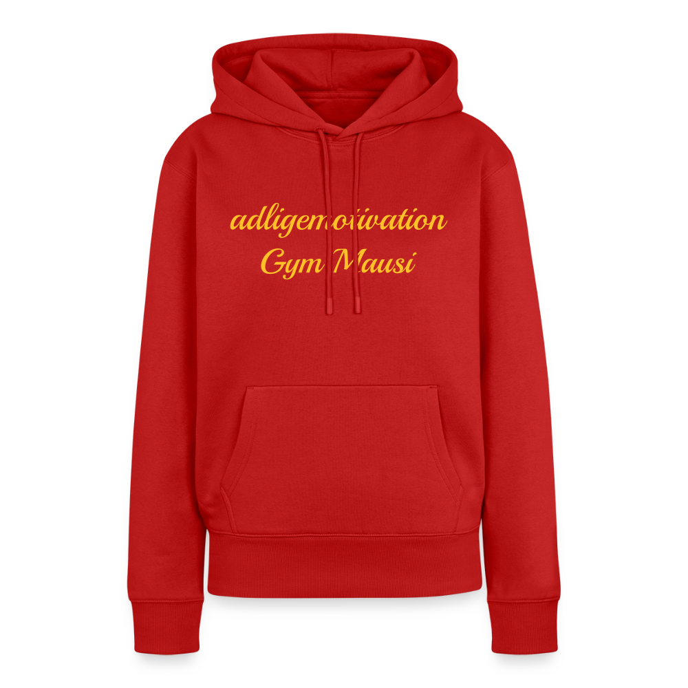 Gym Mausi Premium Hoodie - red