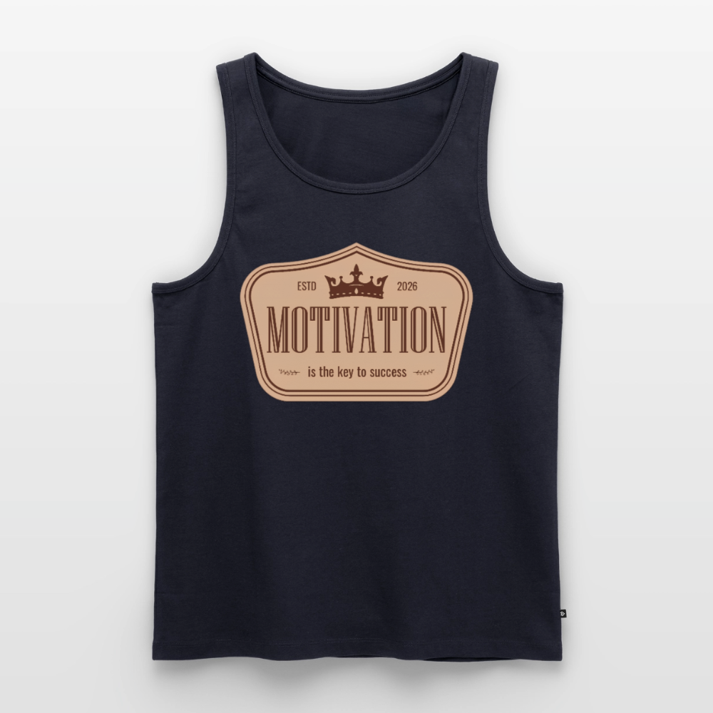Motivations Premium Tank Top - navy
