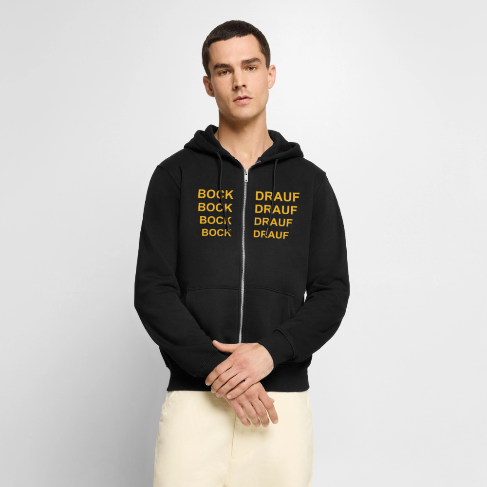 BOCK DRAUF Premium Sweatjacke - black