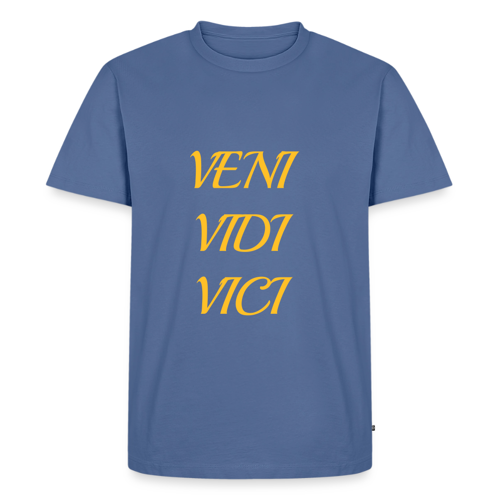 Veni, vidi, vici Premium T-Shirt - stone blue