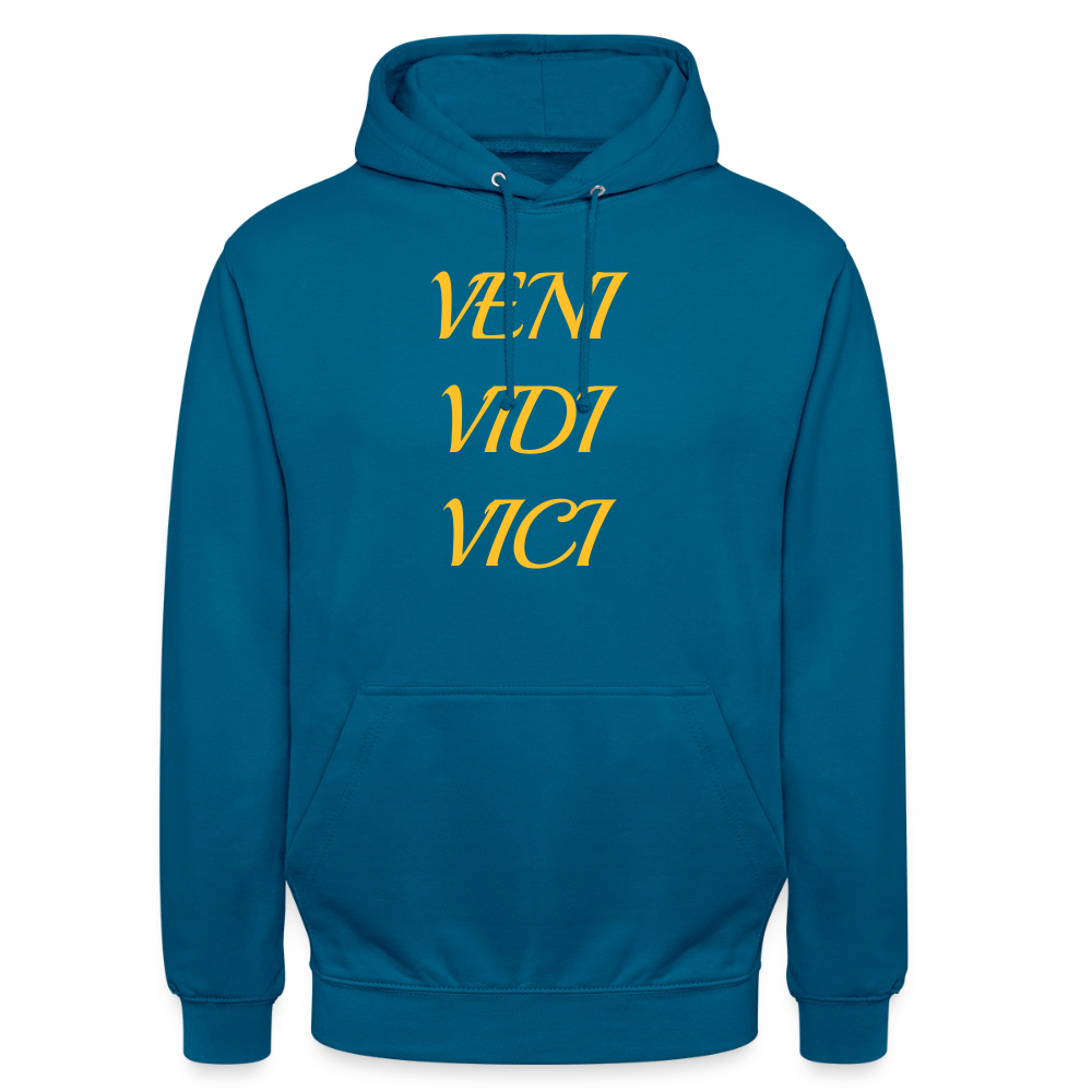 Veni, vidi, vici Hoodie - deep sea blue 