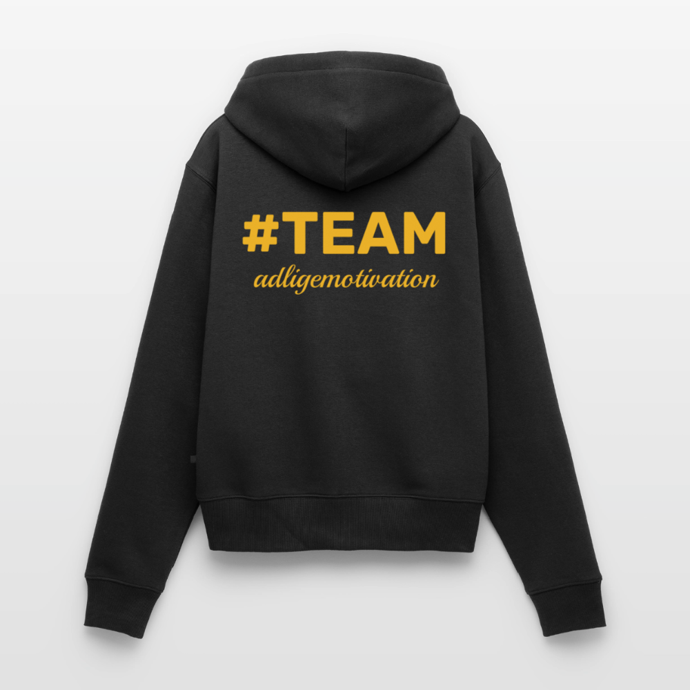 #TEAM adligemotivation Premium Sweatjacke - black