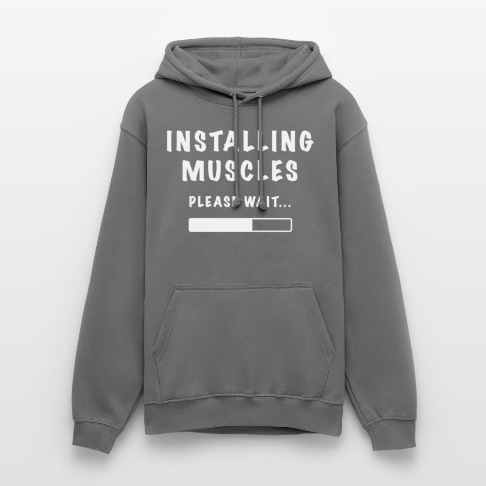 INSTALLUNG MUSCLES  Hoodie - elephant grey
