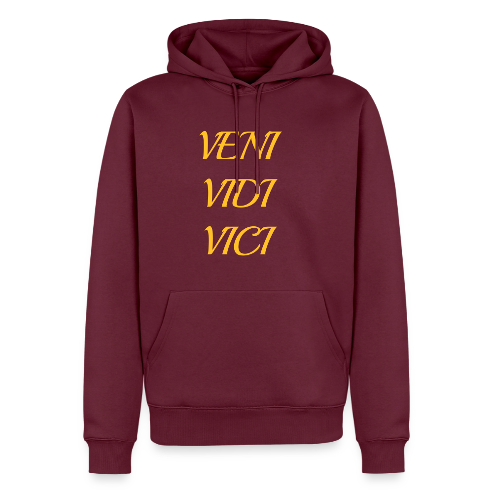 Veni, vidi, vici Premium Hoodie - burgundy