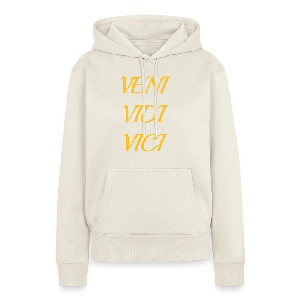 Veni, vidi, vici Premium Hoodie - off white