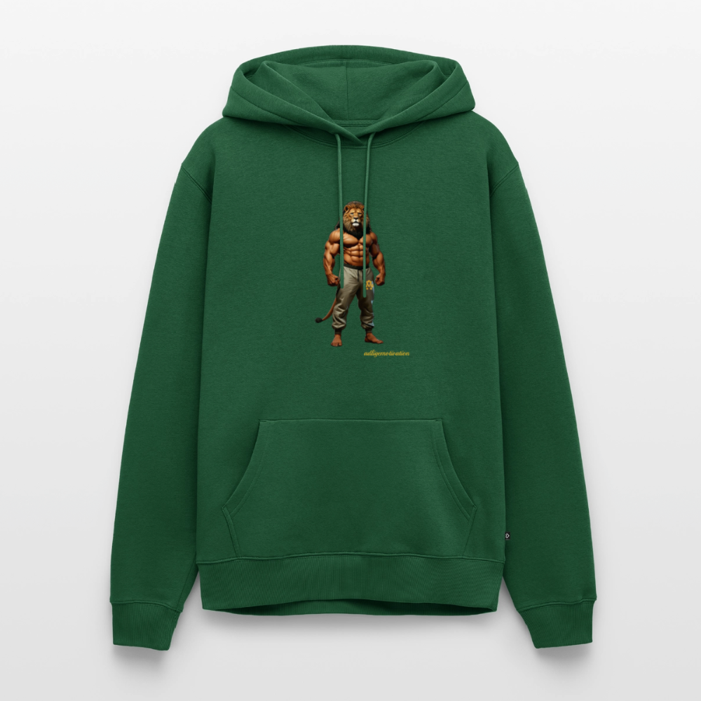 Löwenmann Motivations Premium Hoodie - bottle green