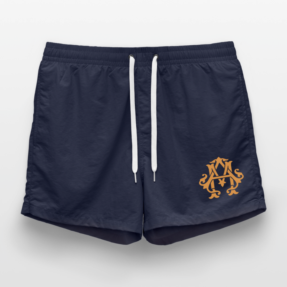 adligemotivations Logo Badeshorts - french navy