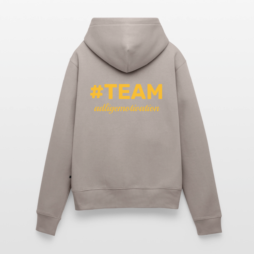 #TEAM adligemotivation Premium Logo Hoodie - taupe