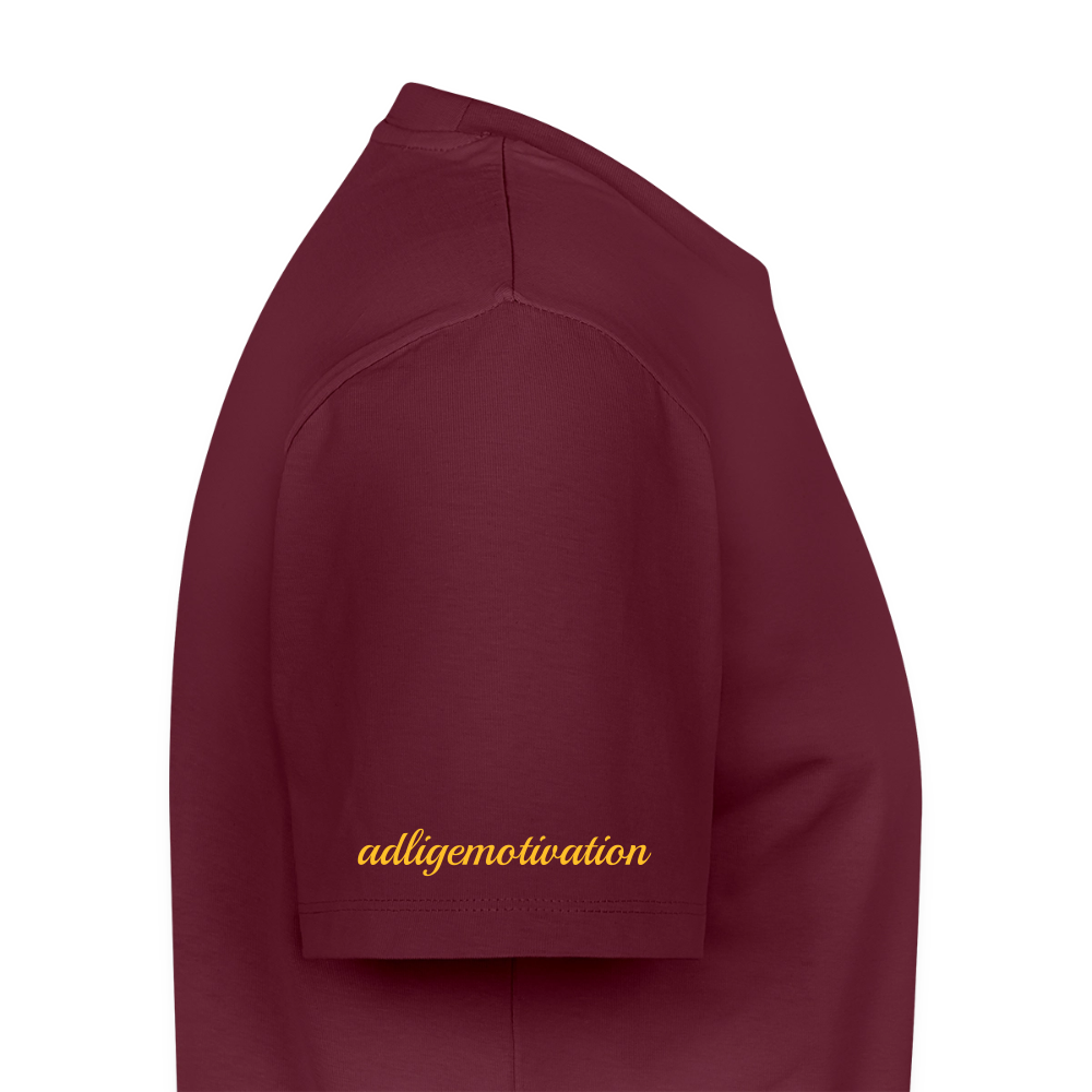 adligemotivations Premium Logo T-Shirt - burgundy
