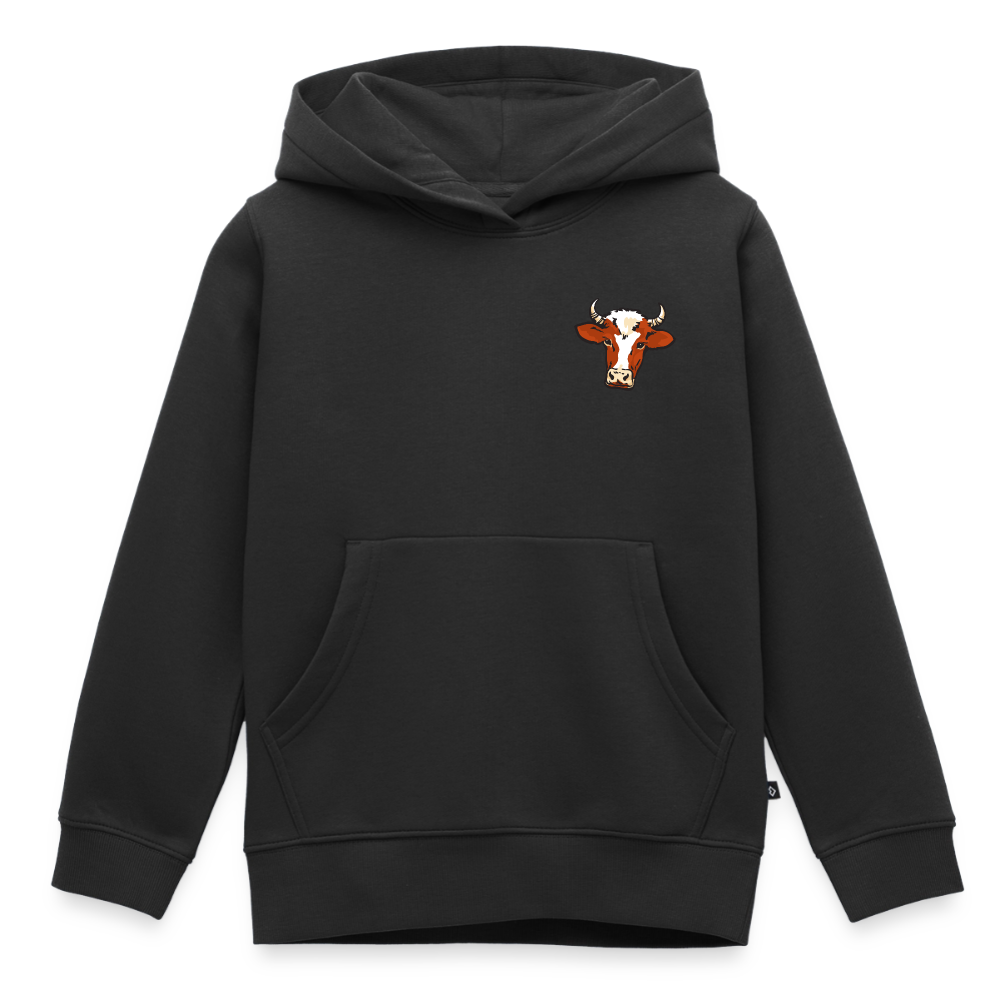 Bauernhof Premium Kinder Hoodie - black