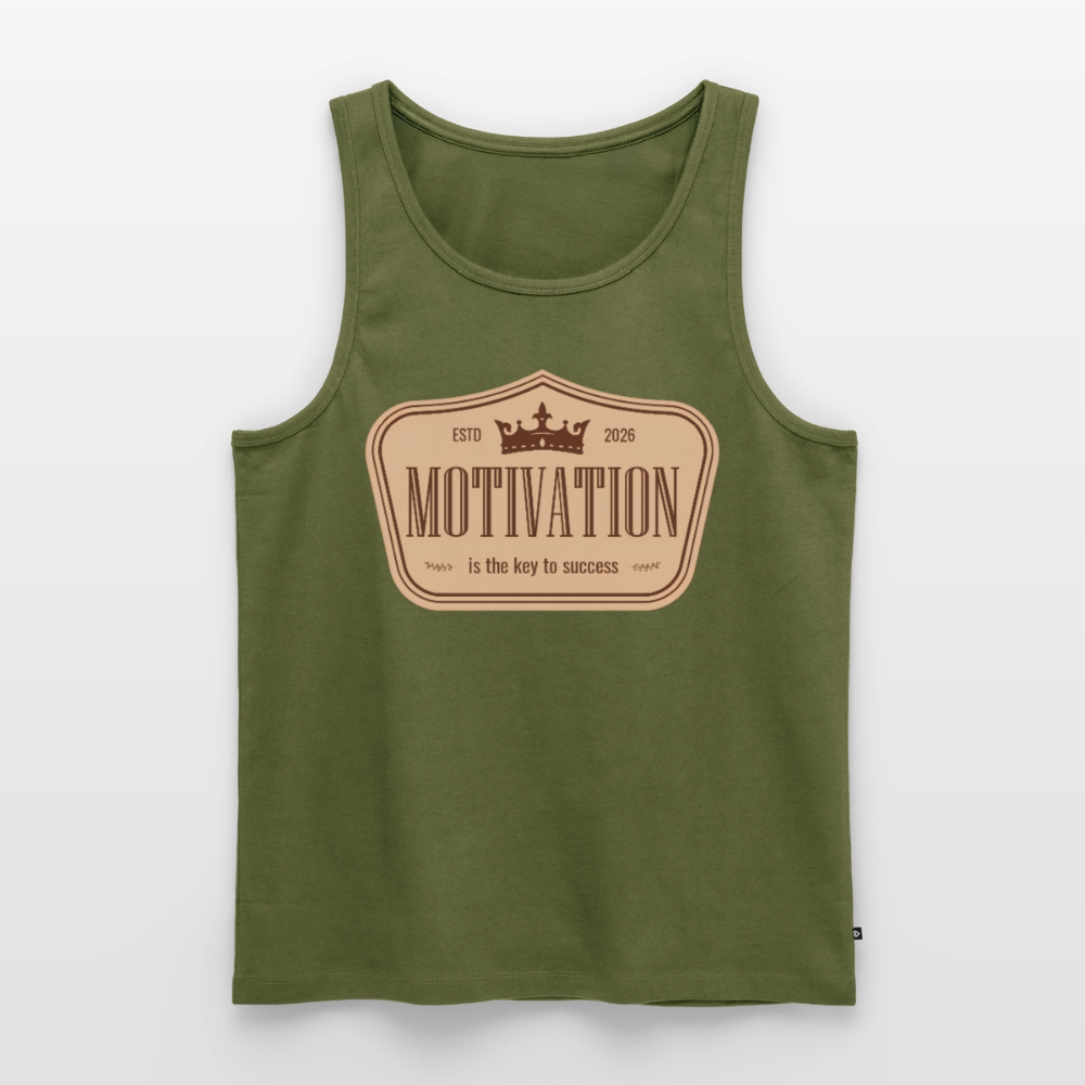 Motivations Premium Tank Top - khaki