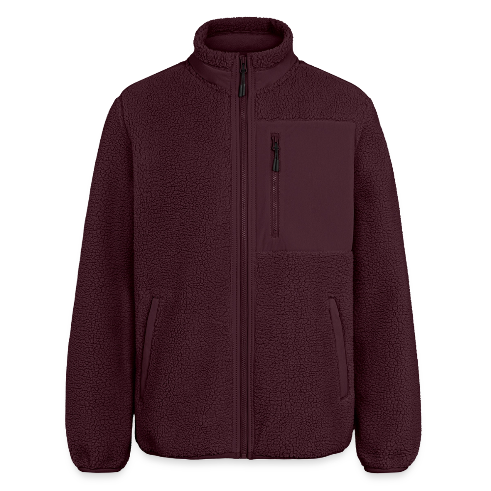 Sherpajacke - maroon