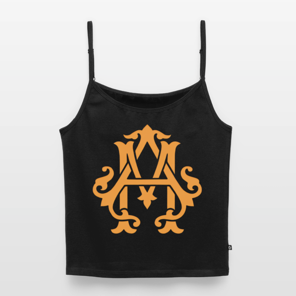 adligemotivations Premium Logo Spaghetti Strap Top - black
