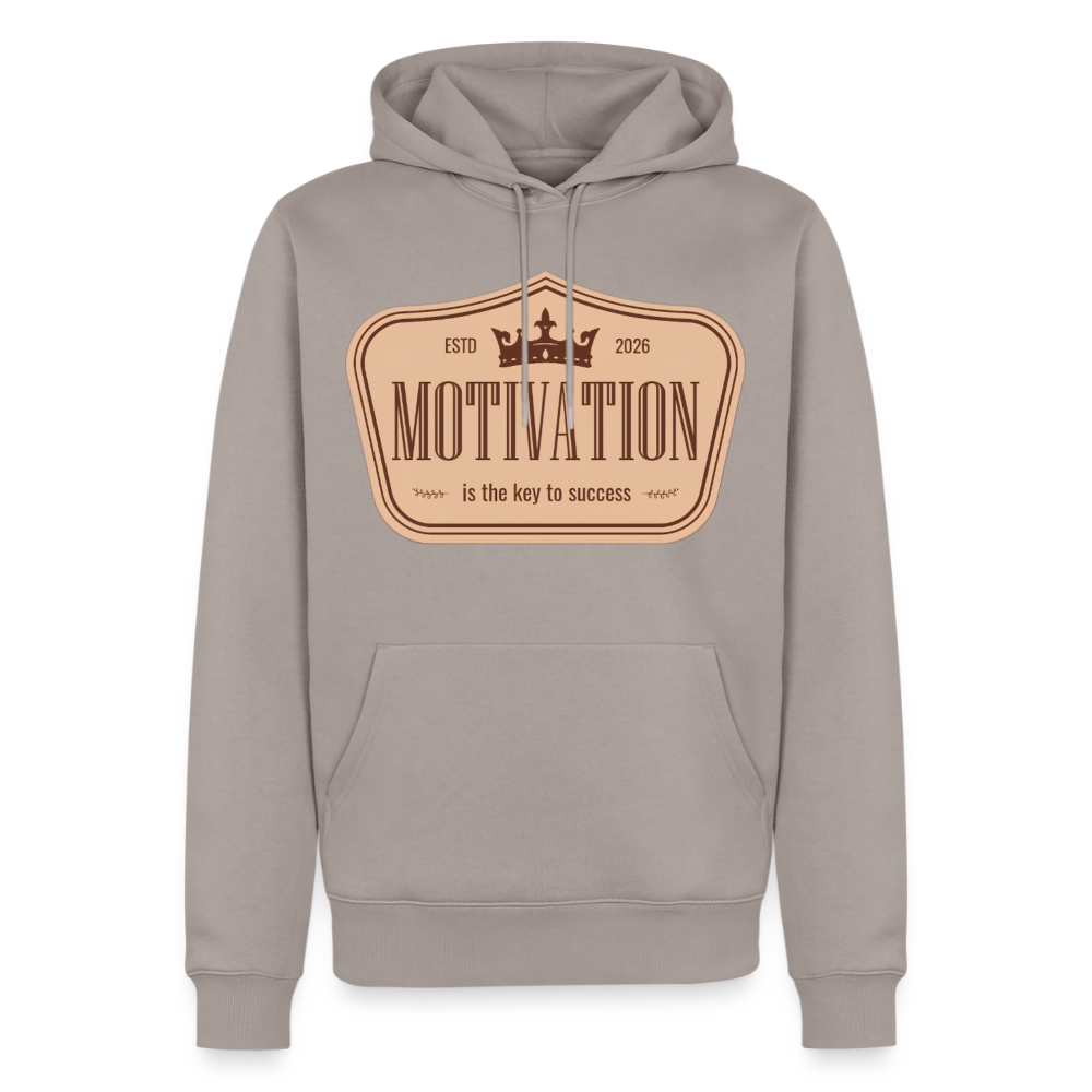 Motivations Premium Hoodie - taupe