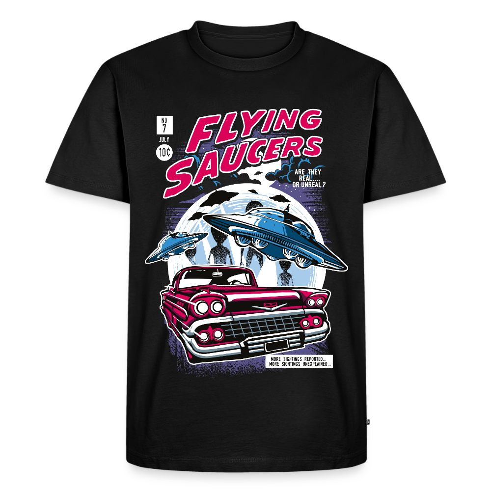 FLYING SAUCERS Premium T-Shirt - black