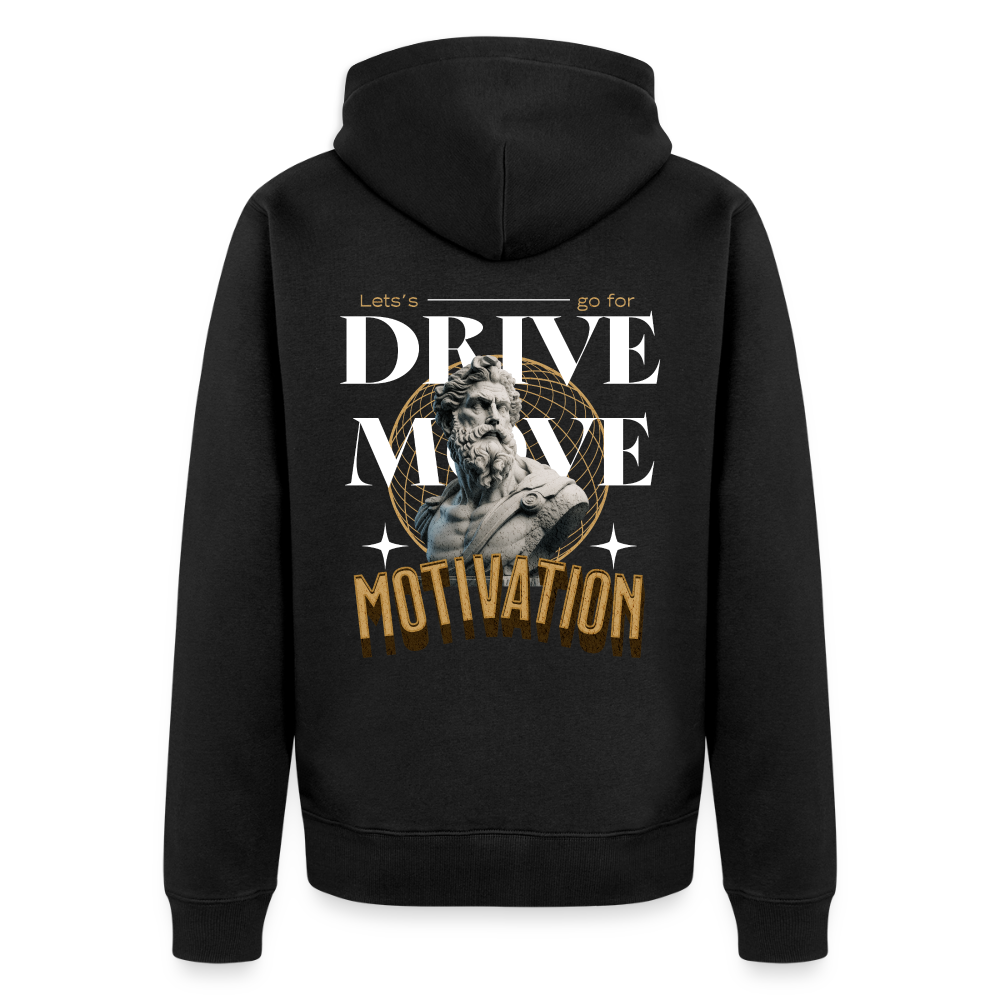 Motivation Premium Kapuzenjacke - black