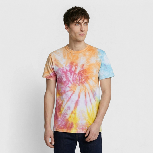 Tie-Dye T-Shirt - Rainbow Spiral