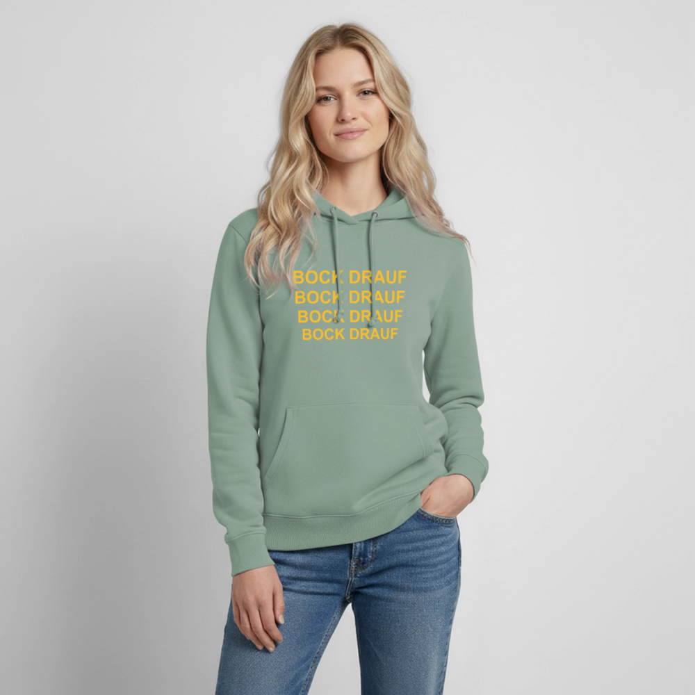 BOCK DRAUF Hoodie Woman - steel green