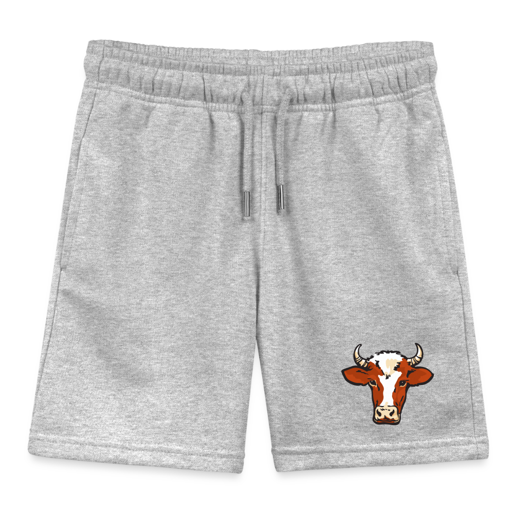 Stier Premium Logo Shorts - heather grey