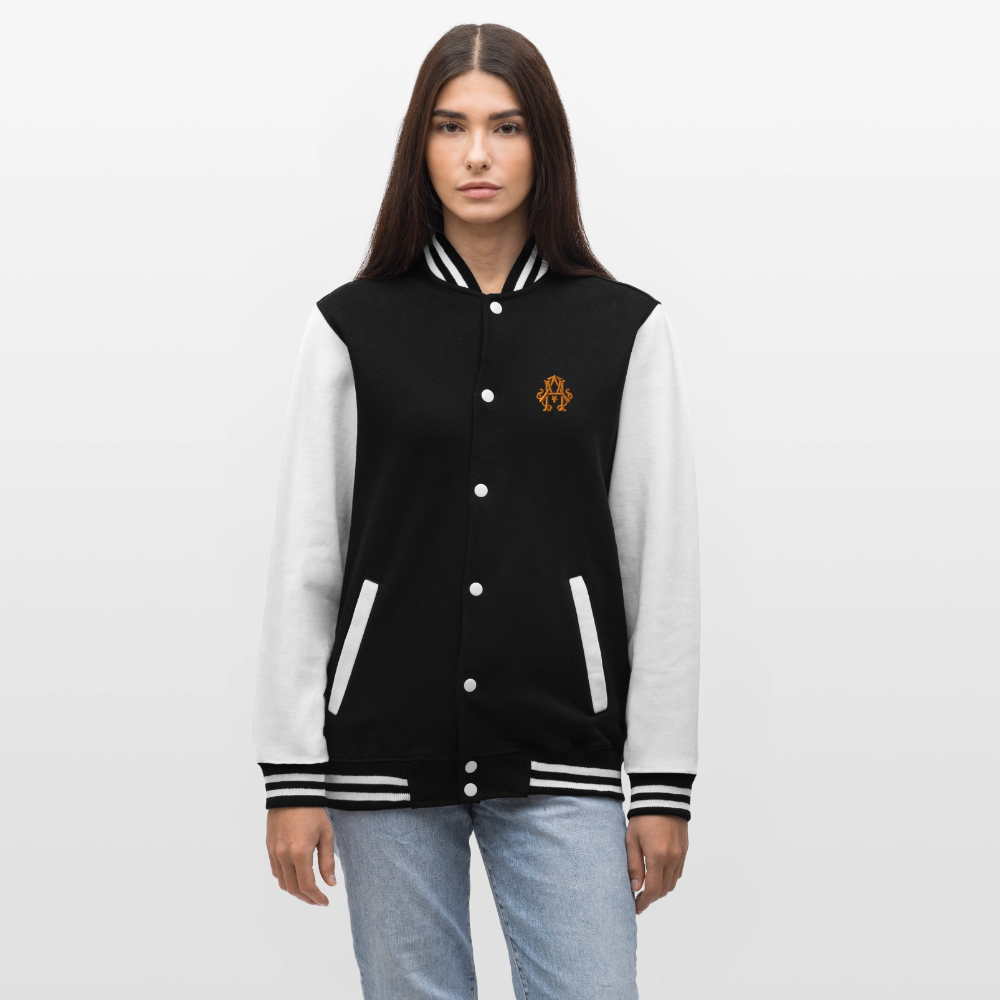 adligemotivation College Jacke - black/white
