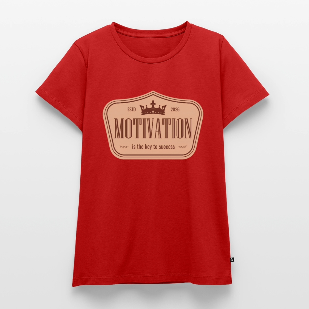 Motivations Premium T-Shirt Woman - red