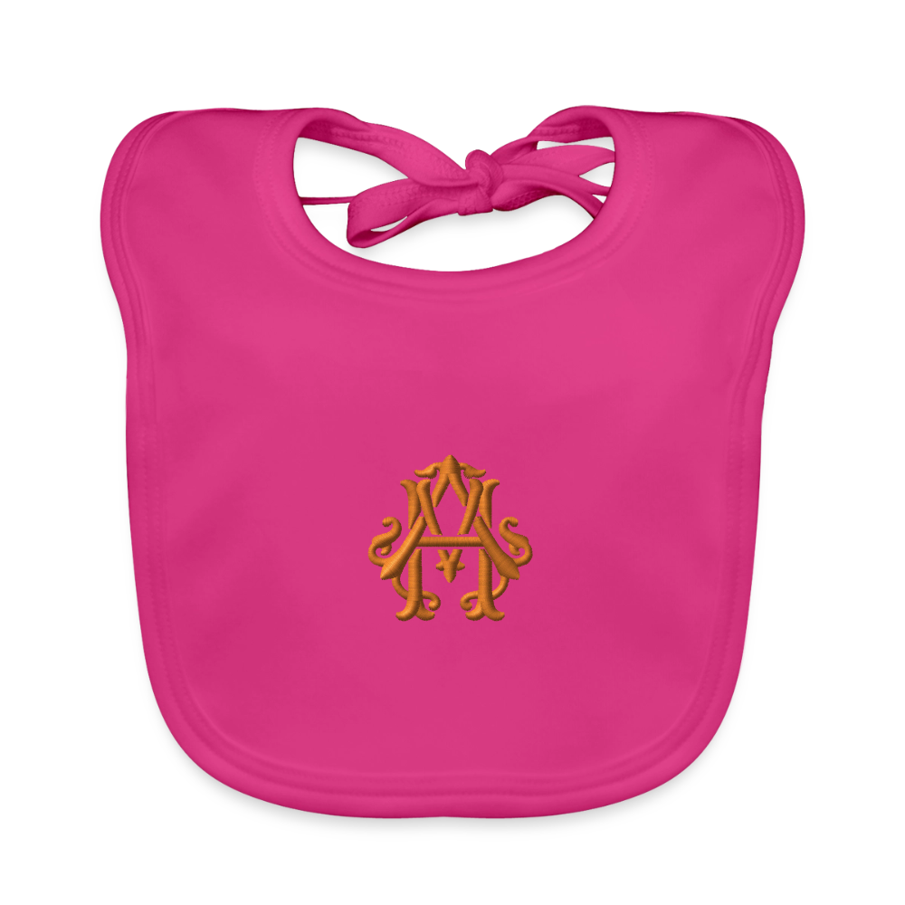 adligemotivation Premium Logo Baby Lätzchen - fuchsia