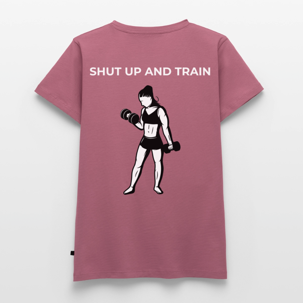 NO PAIN NO GAIN T-Shirt Woman - mauve