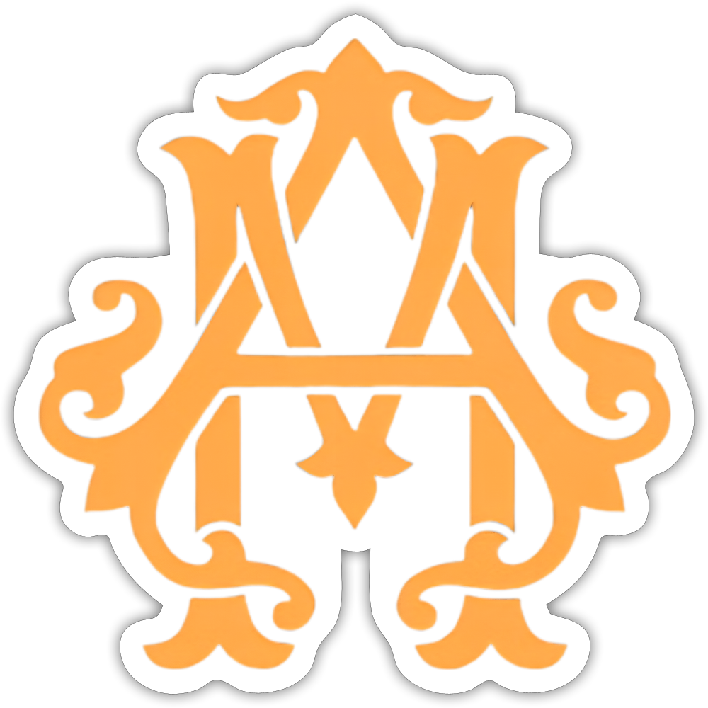 adligemotivations Logo Sticker - white matte