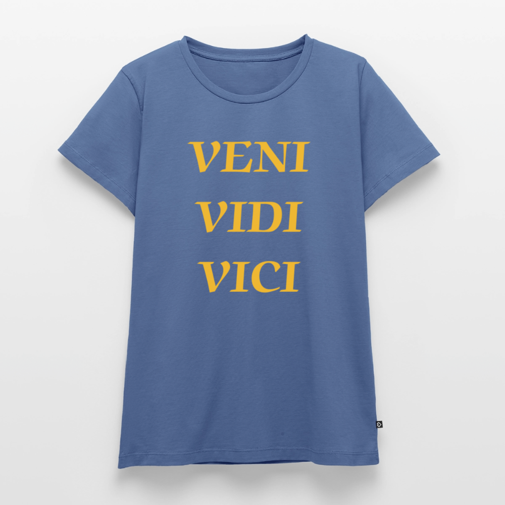 Veni, vidi, vici Premium T-Shirt Woman - stone blue