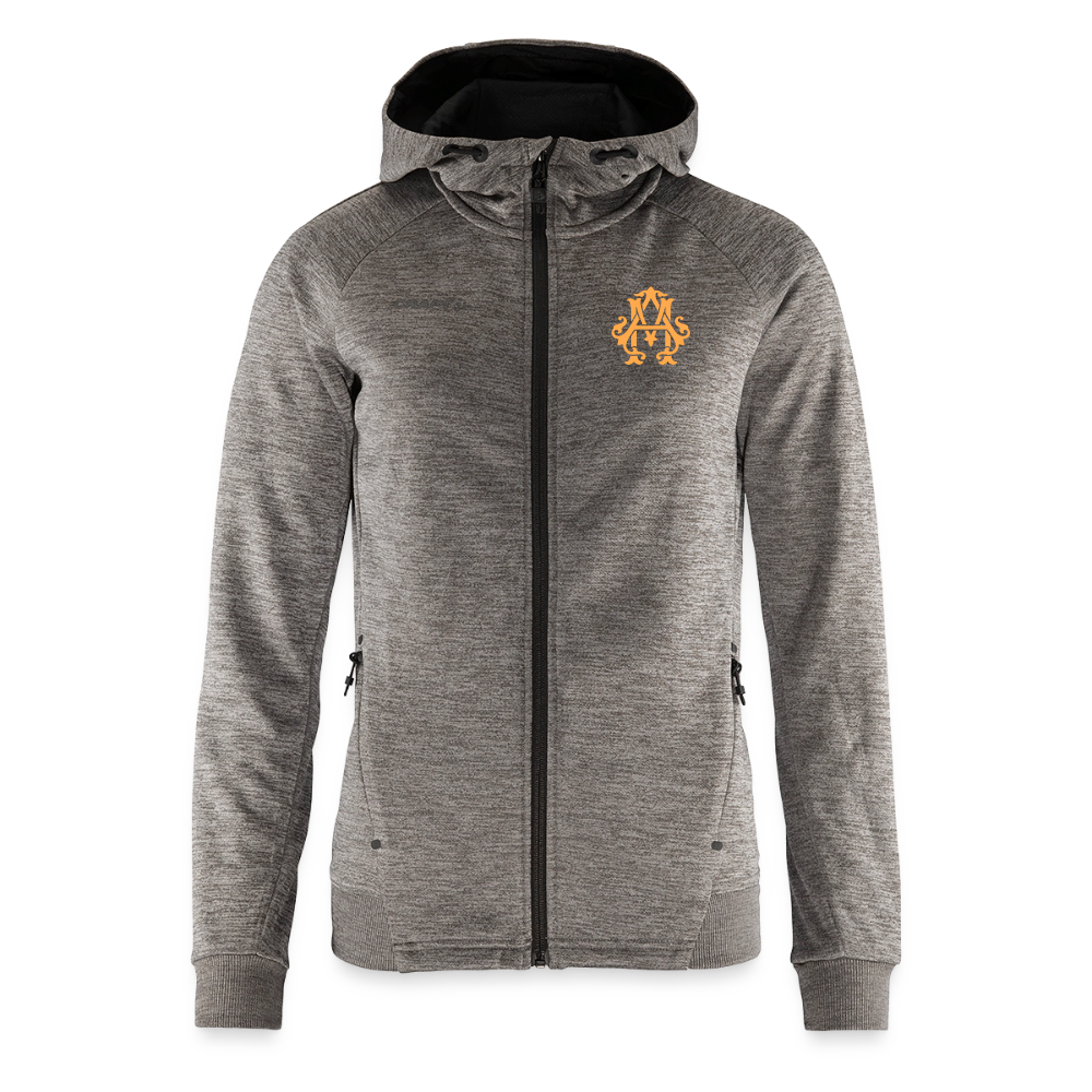 Outdoor Kapuzenjacke Women - dark heather grey