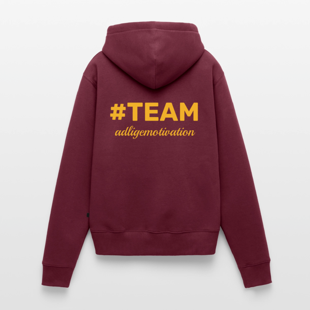 #TEAM adligemotivation Premium Logo Hoodie - burgundy