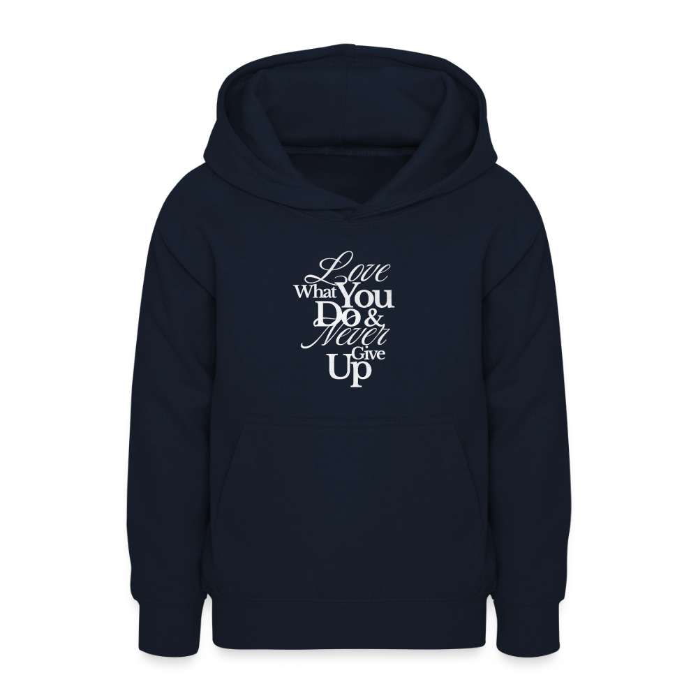 Love What You Do Hoodie - navy