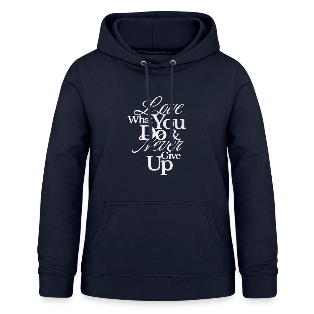 Love What You Do Hoodie - navy