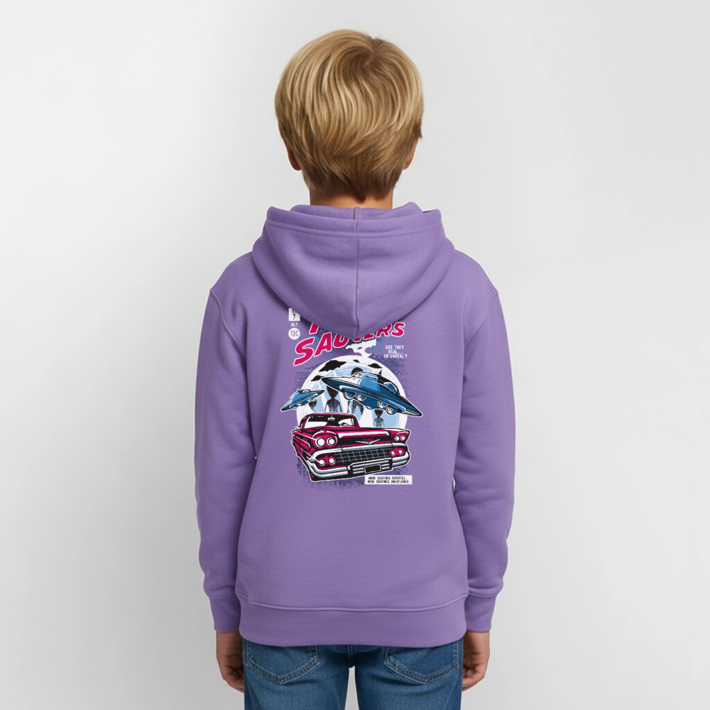 FLYING SAUCERS Hoodie Teenager - lavender