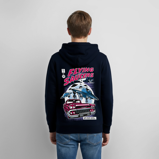 FLYING SAUCERS Premium Teenager Hoodie - navy