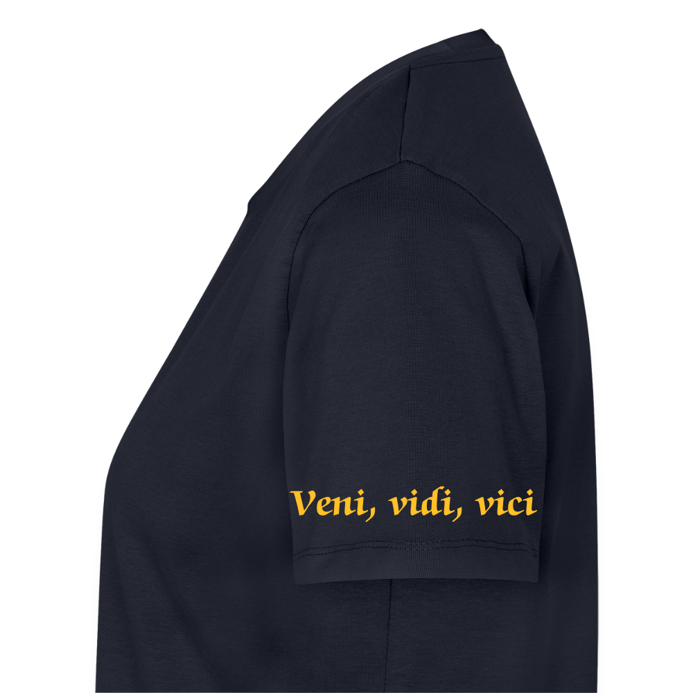 Veni, vidi, vici Premium T-Shirt Woman - navy
