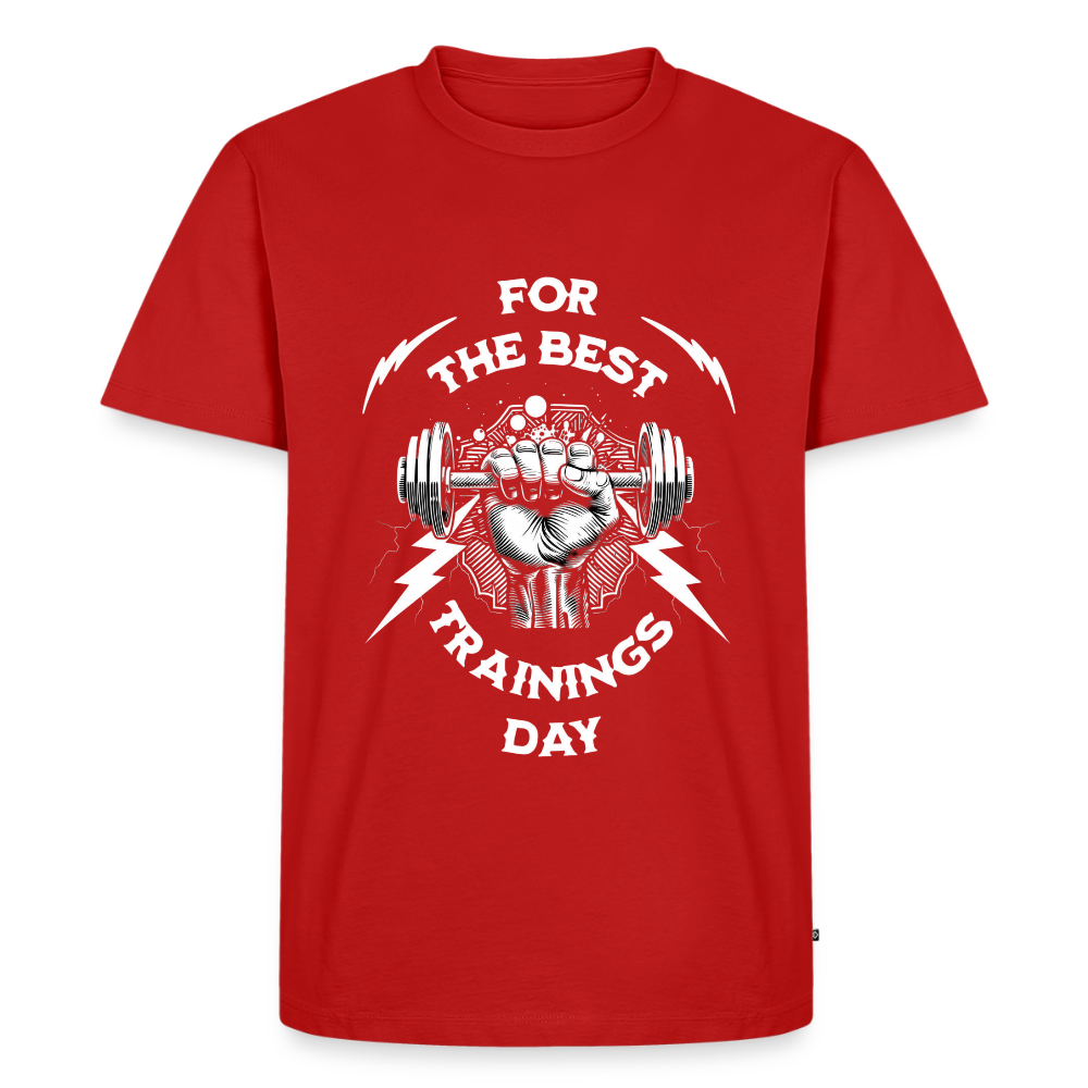 FOR THE BEST Premium T-Shirt - red