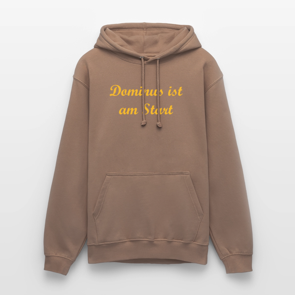 Dominus ist am Start Hoodie - mocha