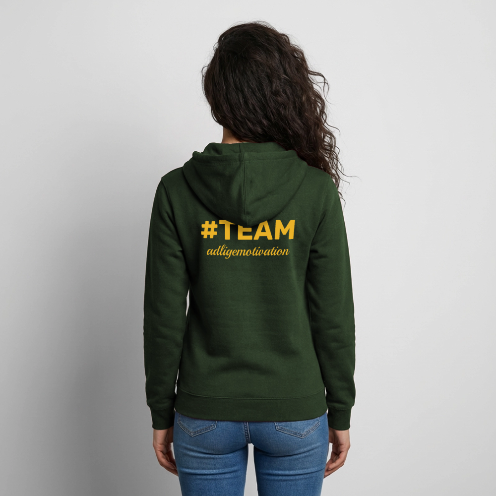 #TEAM adligemotivation Sweatjacke - forest green