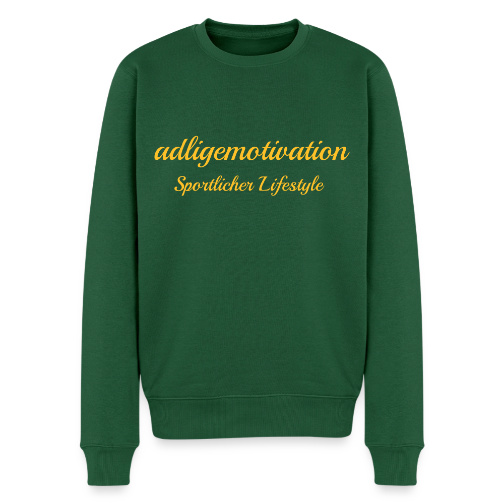 Sportlicher Lifestyle Premium Sweatshirt - bottle green