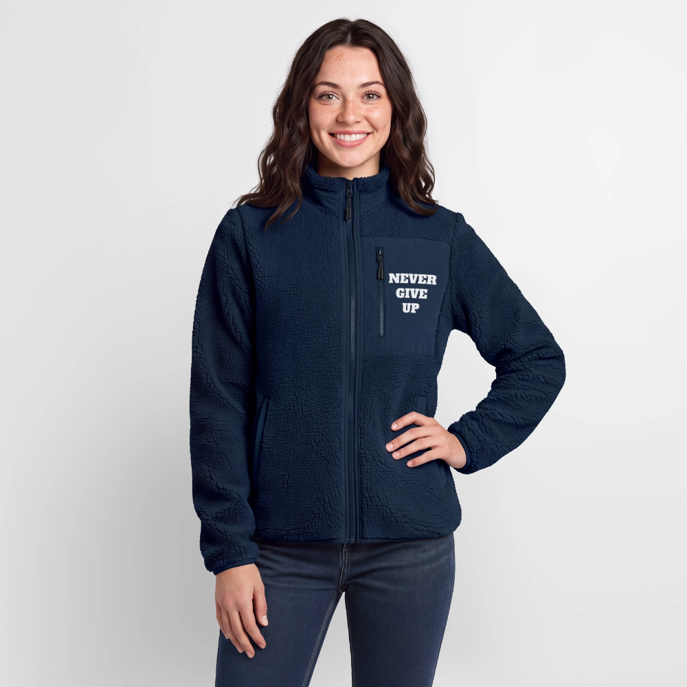 Never give up Sherpa - Jacke - navy