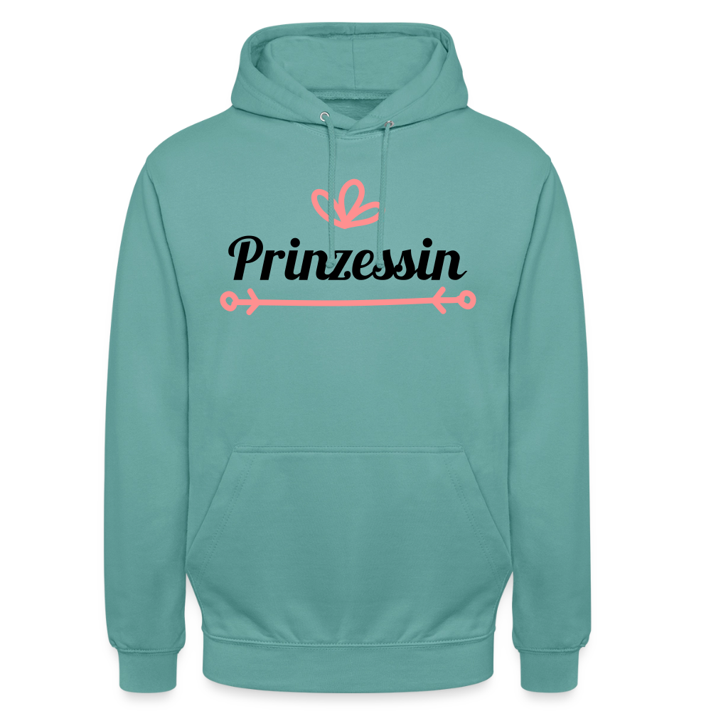 Prinzessin Hoodie - pastel turquoise