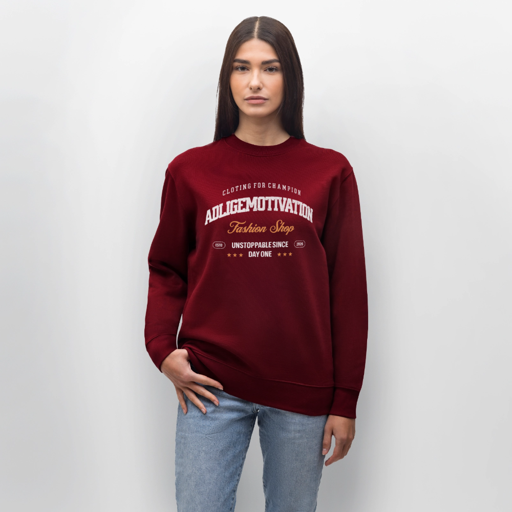 CLOTING FOR CHAMPION Premium Sweatshirt - burgundy