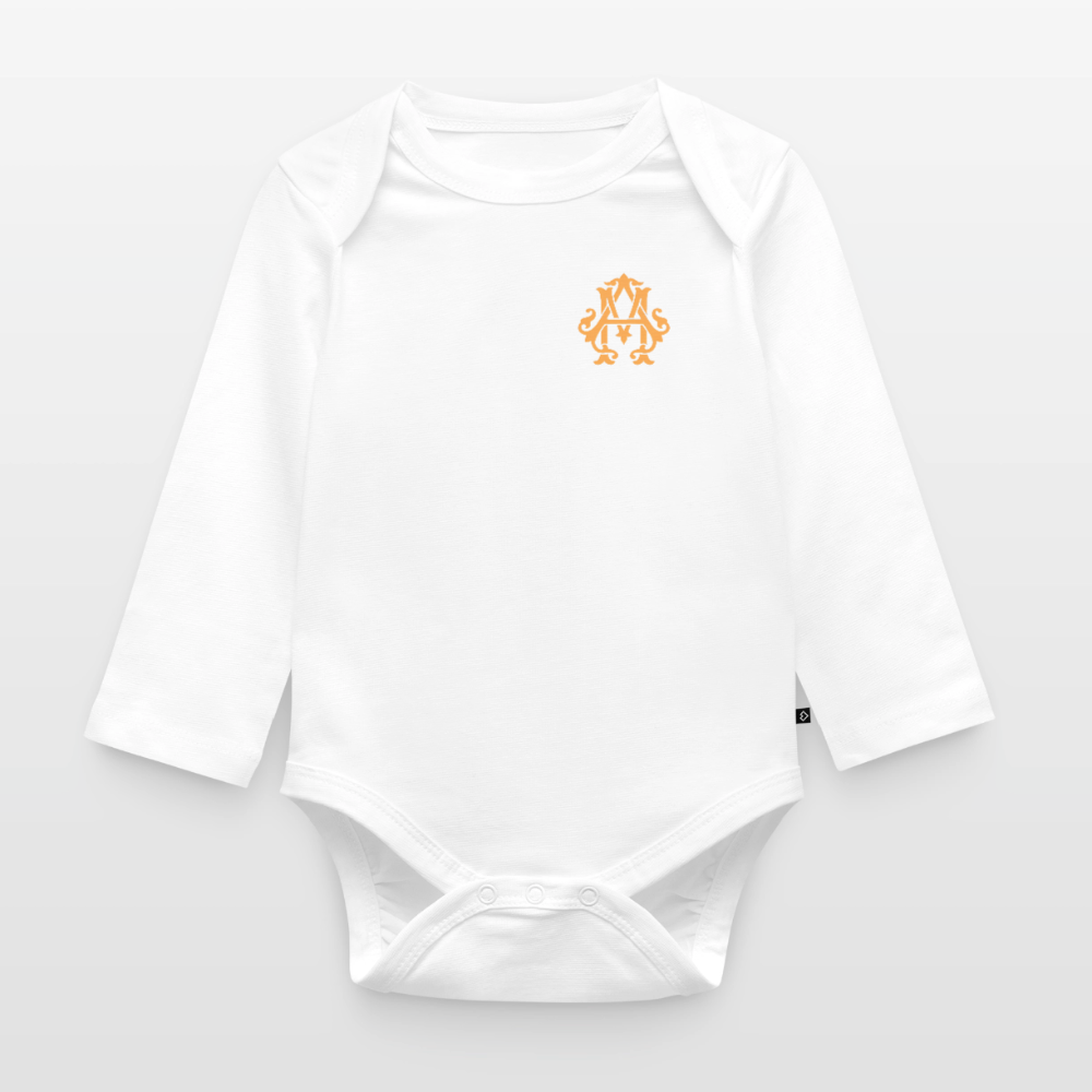 adligemotivation Premium Logo Baby Langarm-Body - white