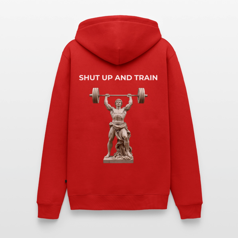 NO PAIN NO GAIN Premium Hoodie - red