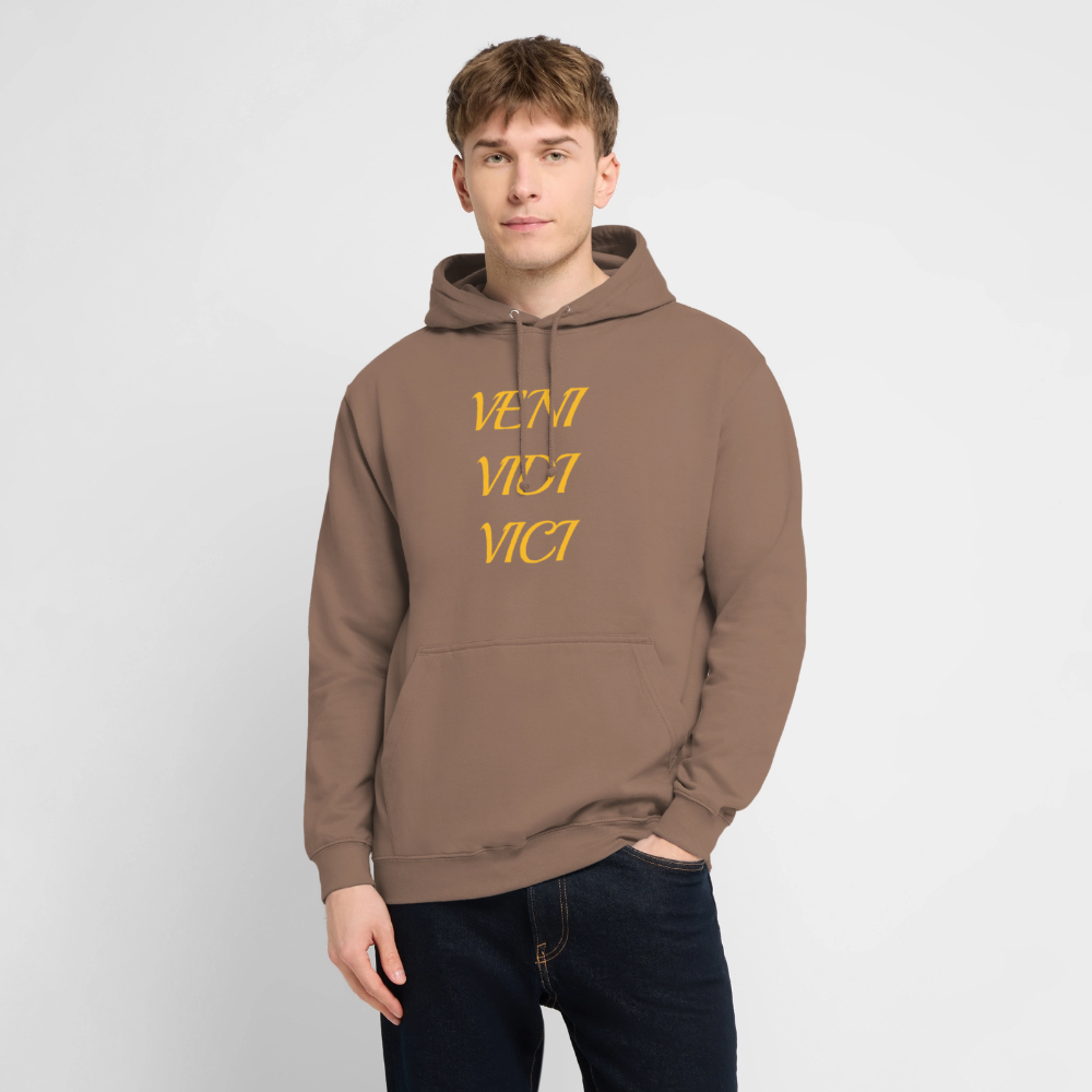 Veni, vidi, vici Hoodie - mocha