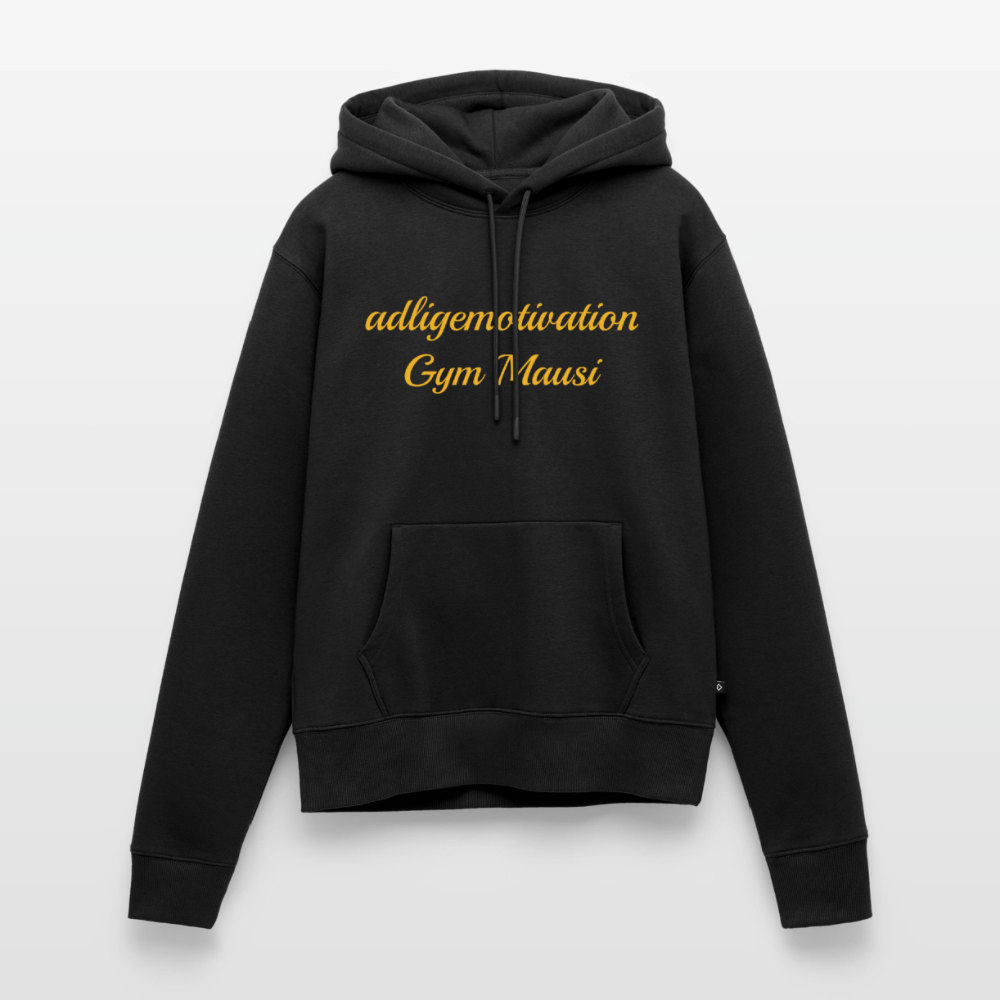 Gym Mausi Premium Hoodie - black